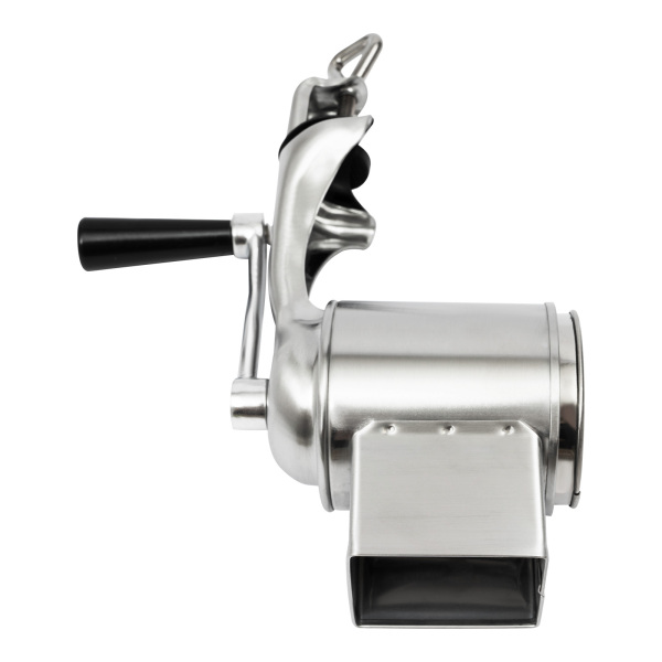 Stainless Steel Manual Vegetable Grater Manual Stainless Steel Rotary Grater with 5 Drum Blades Vegetable Cutter Cheese Grater Potato Grater