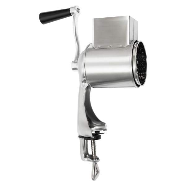 Stainless Steel Manual Vegetable Grater Manual Stainless Steel Rotary Grater with 5 Drum Blades Vegetable Cutter Cheese Grater Potato Grater