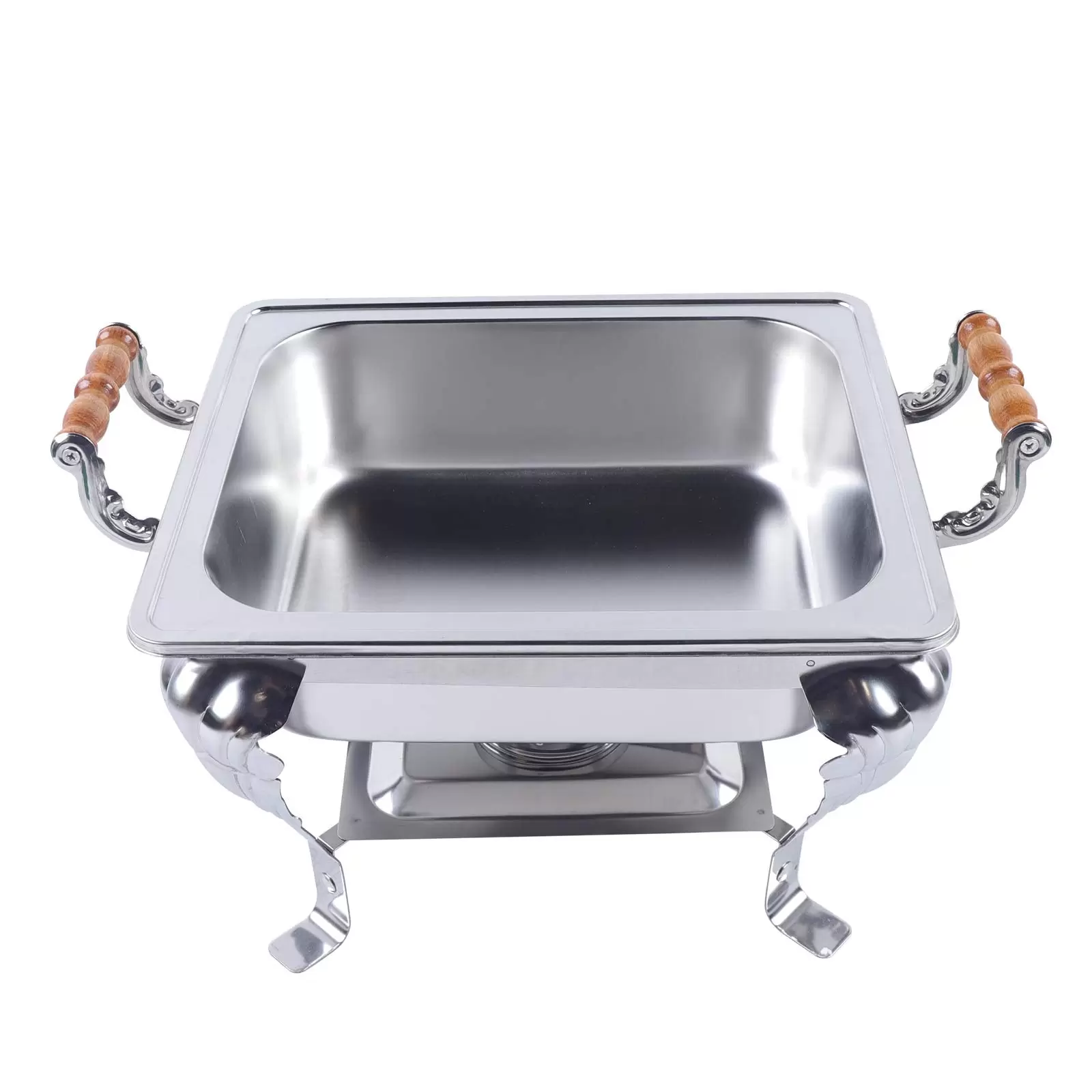 Stainless Steel Warming Container Chafing Dish Food Warmer Food Insulation Stainless Steel Warmer for Catering Buffets Parties with Container Stainless Steel Warming Container Chafing Dish Food Warmer Food Insulation Stainless Steel Warmer for Catering Buffets Parties with Container
