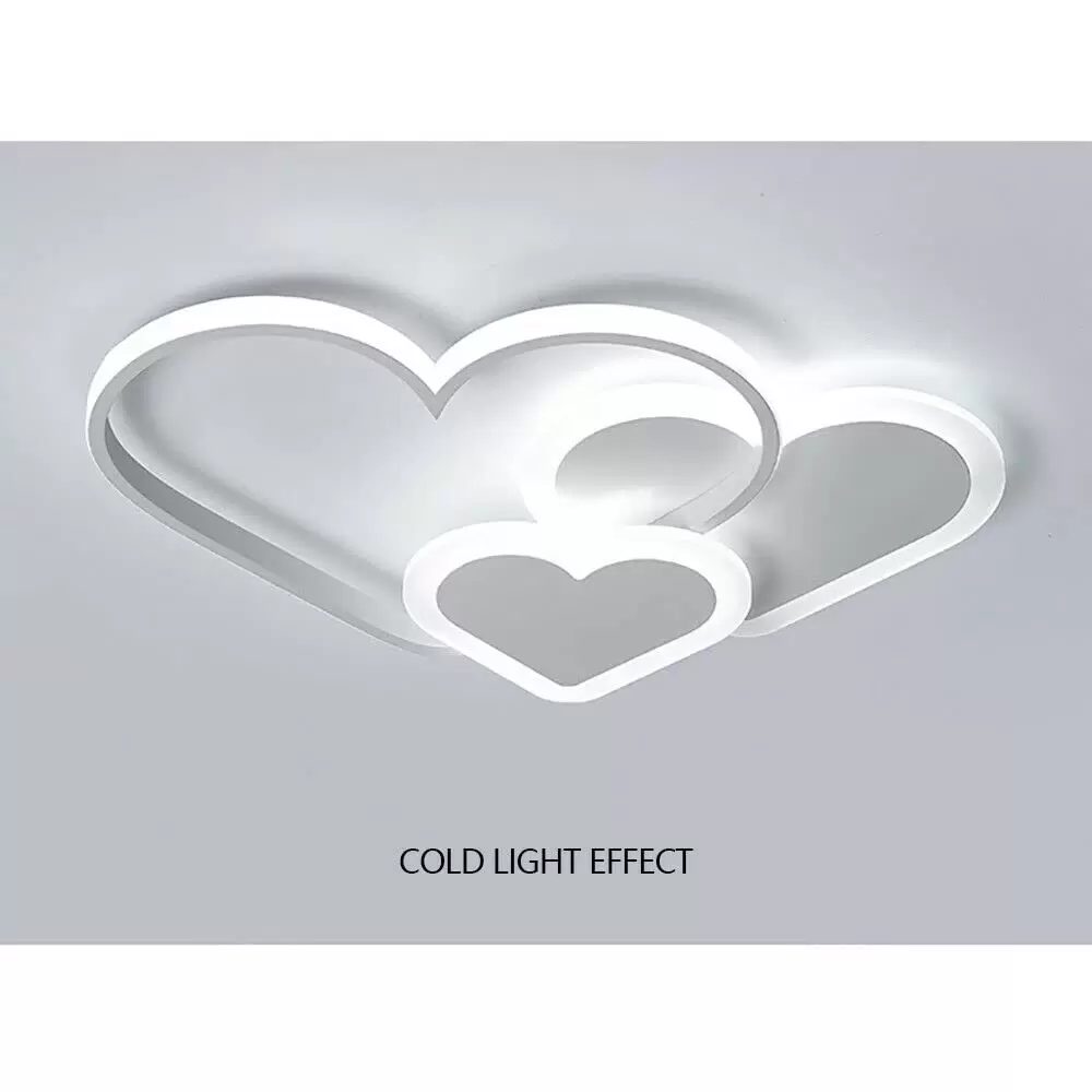Modern LED Ceiling Light Creative Heart-Shaped Dimmable Remote Control Lamp Aluminum Acrylic for Living Room Kitchen Heart-Shaped Ceiling Light Modern LED Ceiling Light Creative Heart-Shaped Dimmable Remote Control Lamp Aluminum Acrylic for Living Room Kitchen Heart-Shaped Ceiling Light