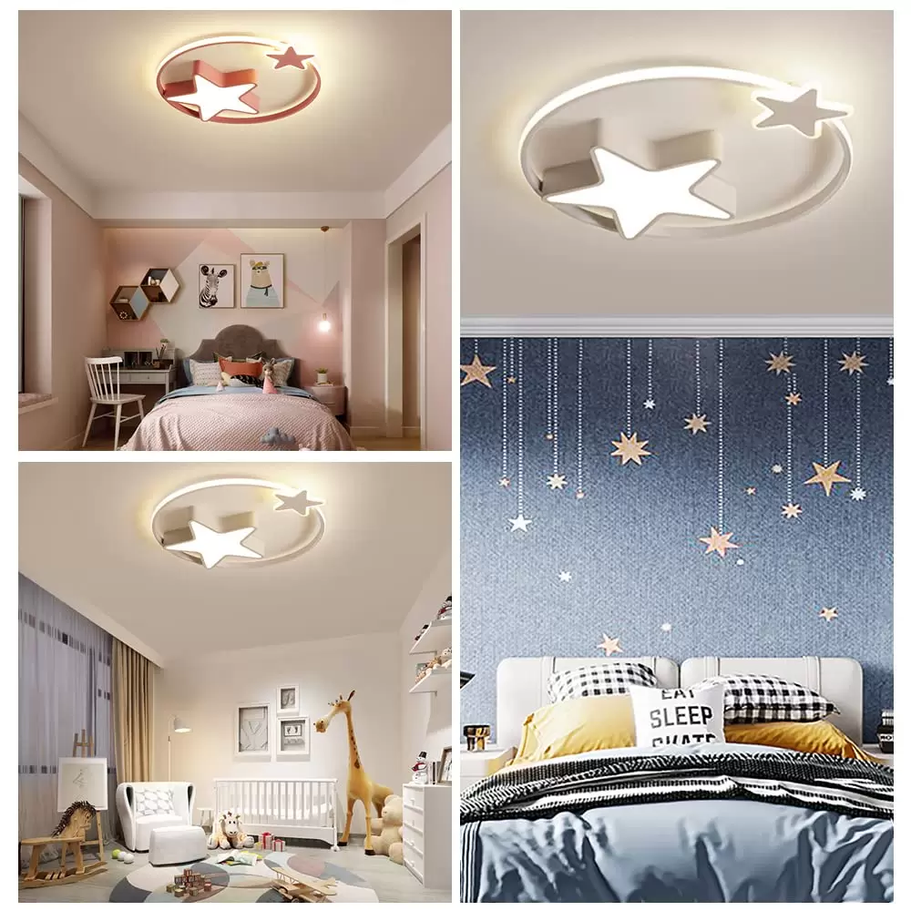 29W LED Ceiling Light - Creative Starry Sky - Dimmable - Easy to Install - White