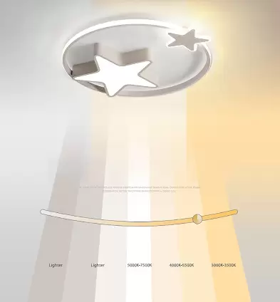 29W LED Ceiling Light - Creative Starry Sky - Dimmable - Easy to Install - White