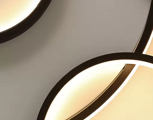 CNCEST Luxury 7 Head Dimmable LED Chandelier for Living Room Bedroom
