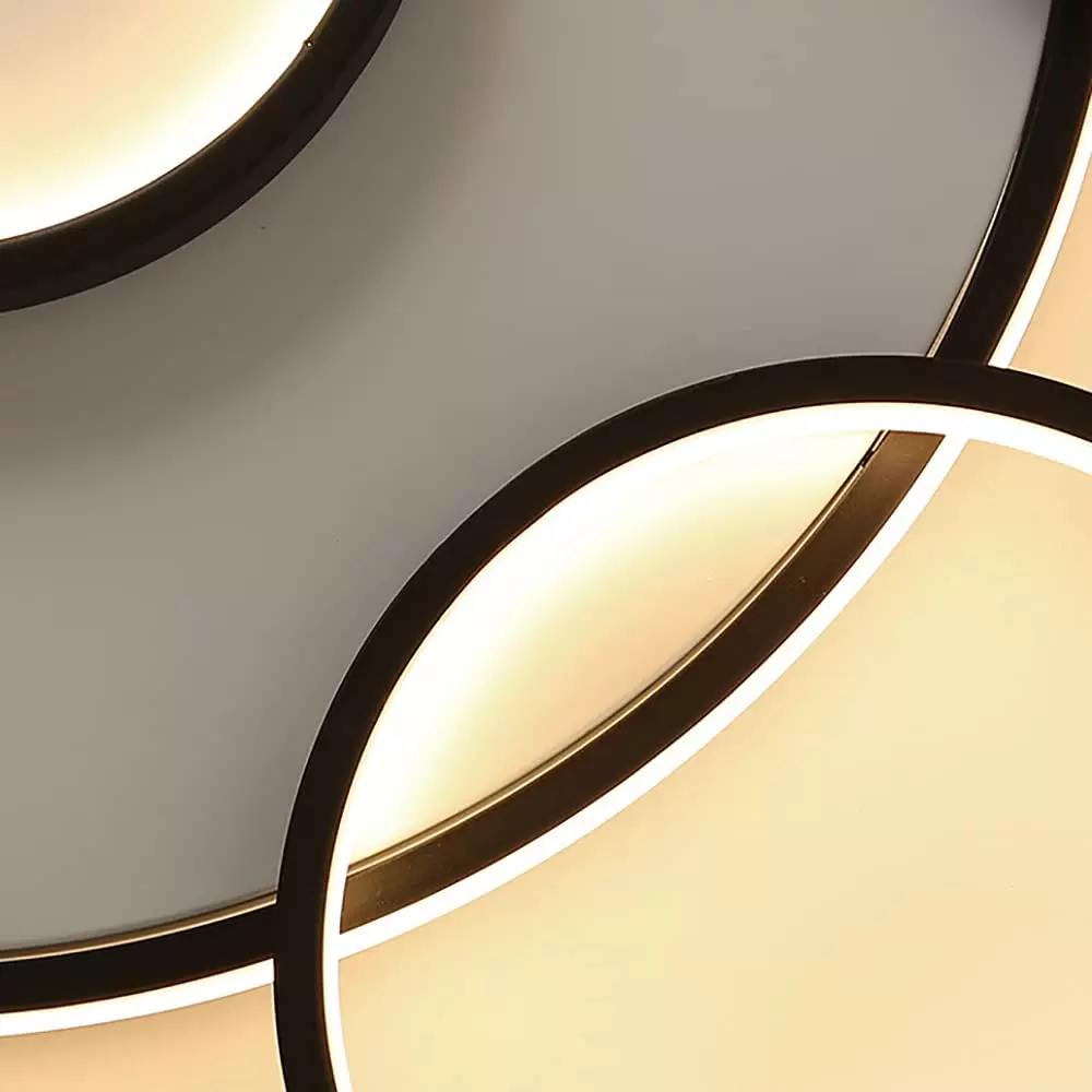 CNCEST Luxury 7 Head Dimmable LED Chandelier for Living Room Bedroom