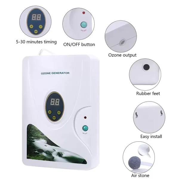 600 mg/h ozone generator ozone device ozonizer air purifier vegetable fruit washing ideal 600 mg/h ozone generator ozone device ozonizer air purifier vegetable fruit washing ideal