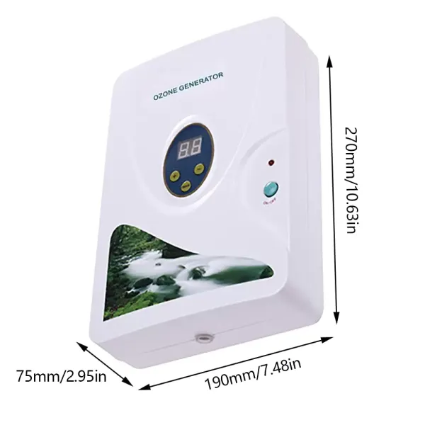 600 mg/h ozone generator ozone device ozonizer air purifier vegetable fruit washing ideal 600 mg/h ozone generator ozone device ozonizer air purifier vegetable fruit washing ideal