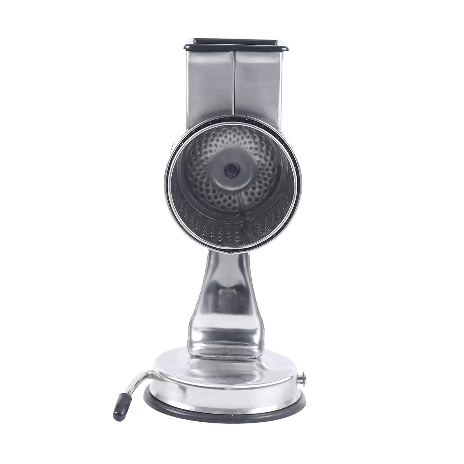 Stainless Steel Manual Grater With 5 Different Blades For Carrots Cucumbers Potatoes Stainless Steel Rotary Grater Silver Rotary Grater Stainless Steel Manual Grater With 5 Different Blades For Carrots Cucumbers Potatoes Stainless Steel Rotary Grater Silver Rotary Grater