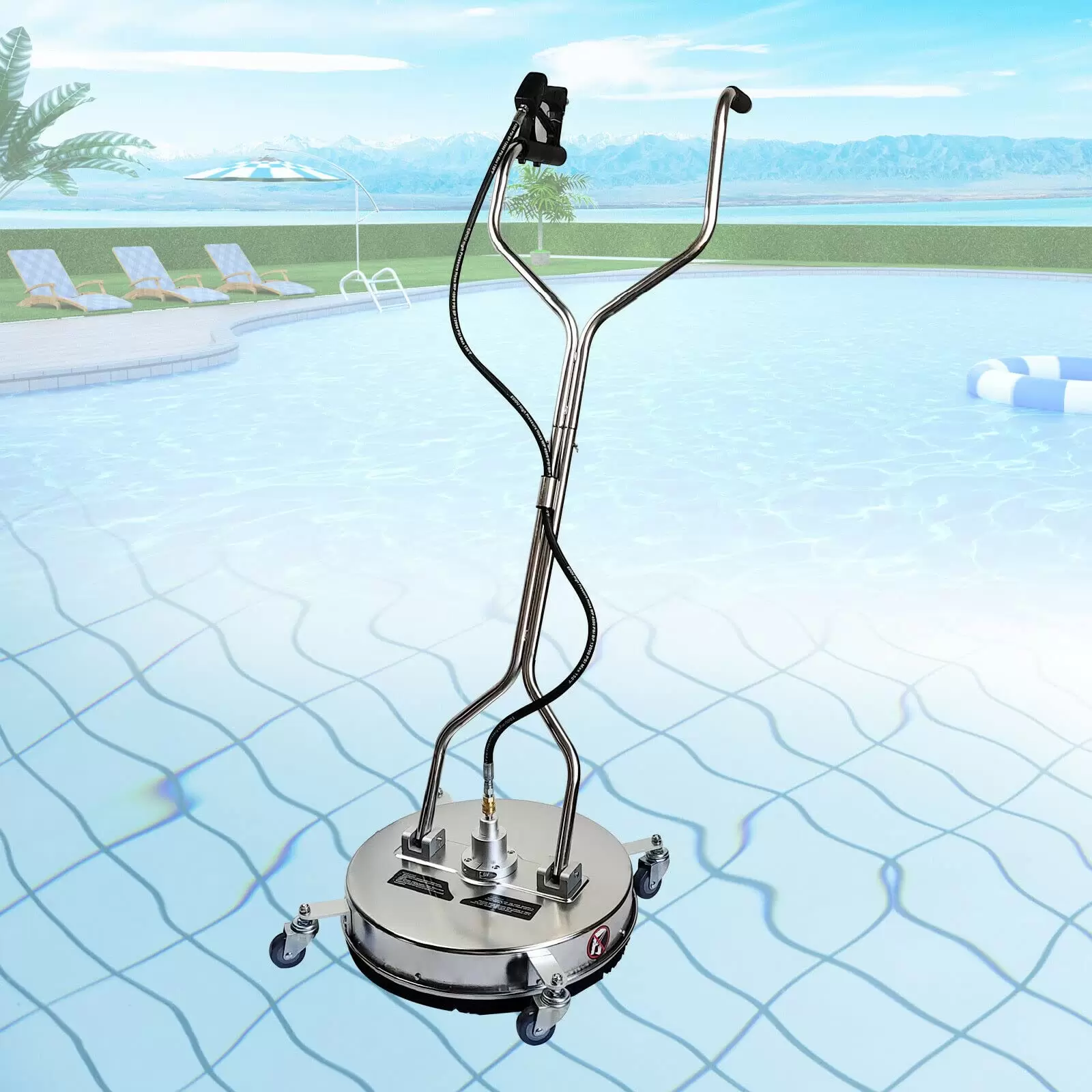 20 Inch Pressure Washer Surface Cleaner Surface Cleaner for Stainless Steel Floor 4000PSI 6.6 GPM Professional Surface Cleaner 20 Inch Pressure Washer Surface Cleaner Surface Cleaner for Stainless Steel Floor 4000PSI 6.6 GPM Professional Surface Cleaner