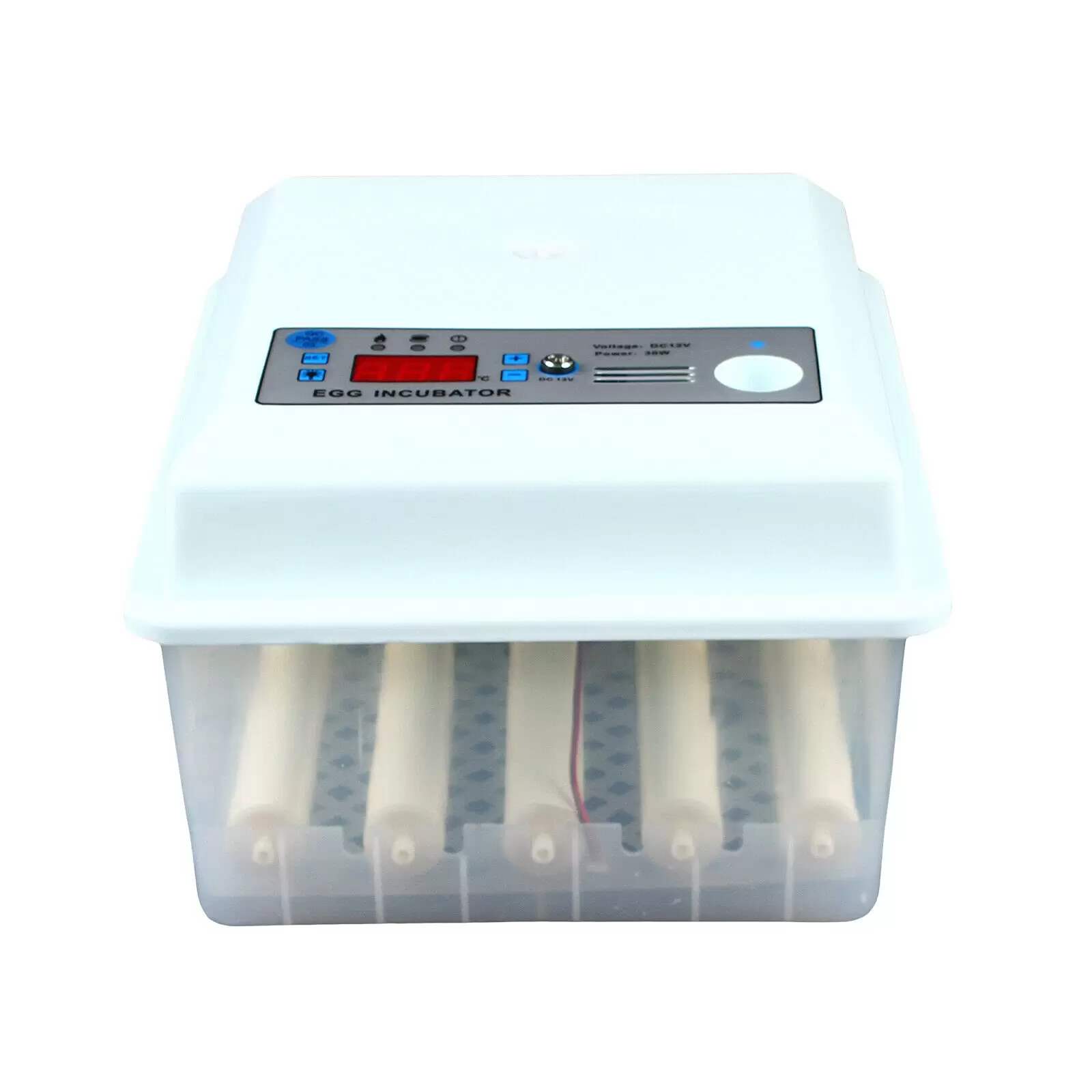 Fully Automatic Egg Incubator 16 Eggs Digita Mini Automatic Incubatores with Turner for Hatching Turkey Goose Quail Chicken Eggs