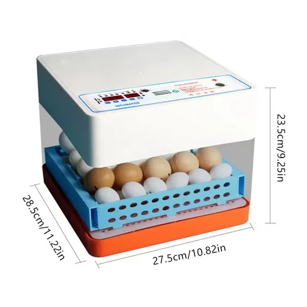 CNCEST-Fully Automatic 24 Egg Incubator - High Quality Automatic Turning Digital Display Egg Incubator Hatching Machine Good Growth Environment