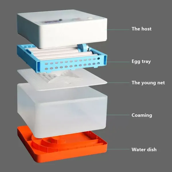 CNCEST-Fully Automatic 24 Egg Incubator - High Quality Automatic Turning Digital Display Egg Incubator Hatching Machine Good Growth Environment