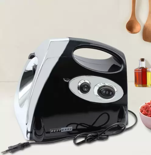 Electric Stainless Steel Meat Grinder with Sausage Reverse Function 3 Holes Black with Powerful and Durable 2800 W Motor for Meat or Fish Electric Stainless Steel Meat Grinder with Sausage Reverse Function 3 Holes Black with Powerful and Durable 2800 W Motor for Meat or Fish
