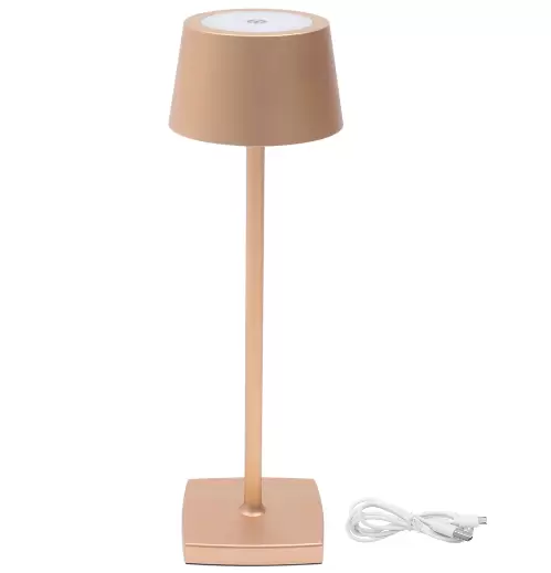 3.5W Rechargeable LED Table Lamp, Wireless Bedside Lamp, Suitable for Garden/Table/Nightstand
