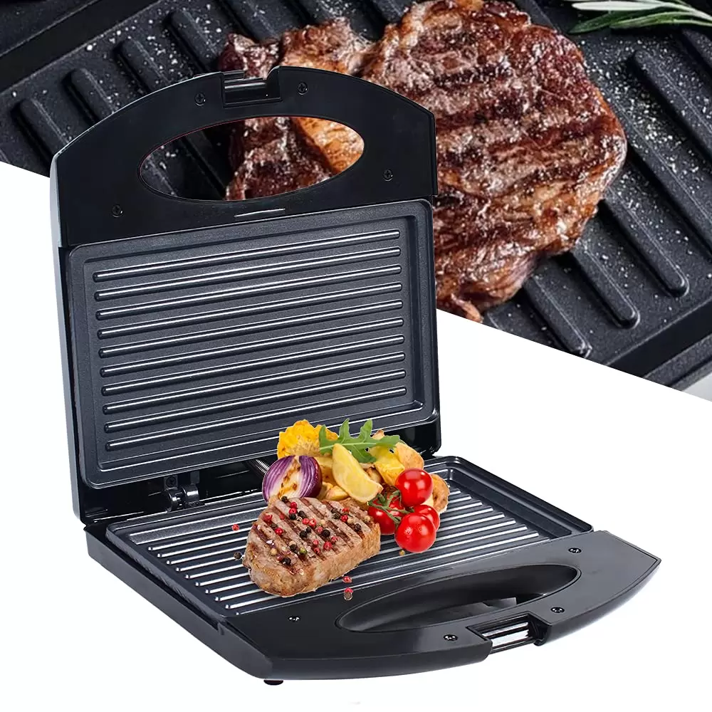 Double-sided contact grill - Sandwich maker - Non-stick - Steak machine Double-sided contact grill - Sandwich maker - Non-stick - Steak machine