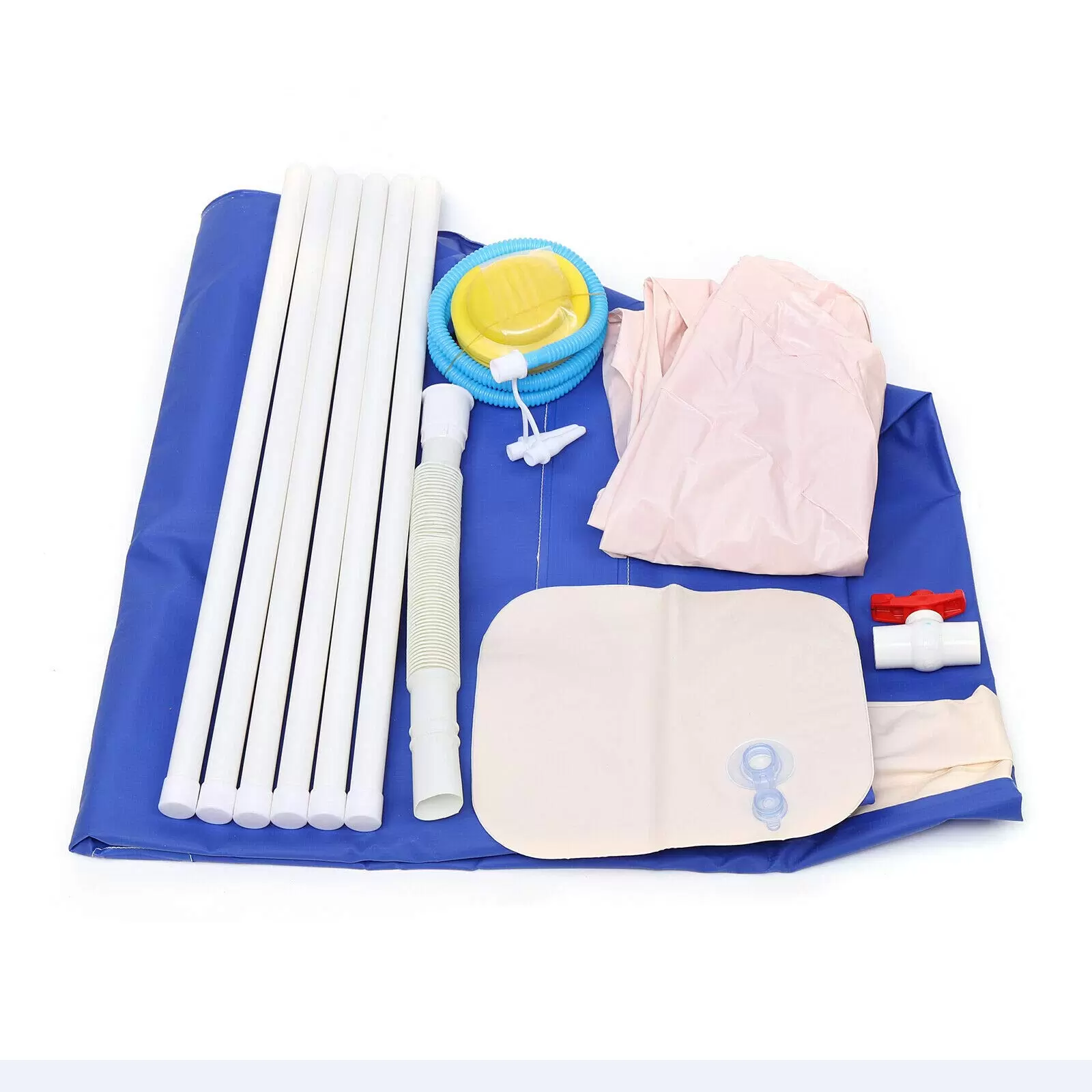 Foldable inflatable bathtub - For adults under 180 cm - Blue Foldable inflatable bathtub - For adults under 180 cm - Blue