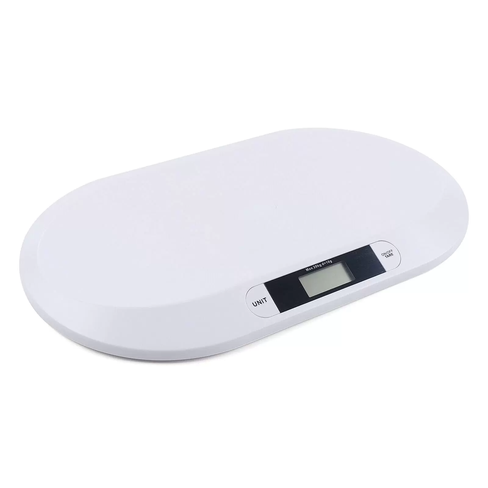 Baby scale with LCD display for newborns from 30 g to 20 kg