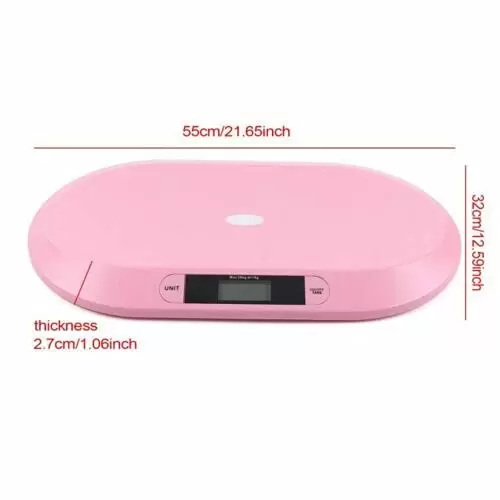 Electronic Baby Scale, Baby Scale with LCD Display for Newborns from 30g to 20kg, Tracks Your Child's Growth Electronic Baby Scale, Baby Scale with LCD Display for Newborns from 30g to 20kg, Tracks Your Child's Growth