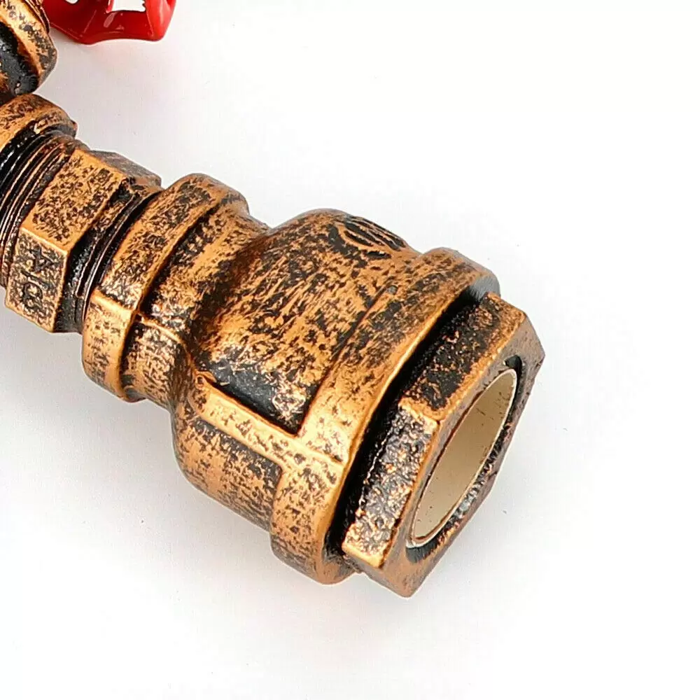 Industrial Water Tube 2 Pieces Pendant Light Iron Tube Hanging Lamp Edison Lamp Loft E27 Industrial Water Tube 2 Pieces Pendant Light Iron Tube Hanging Lamp Edison Lamp Loft E27