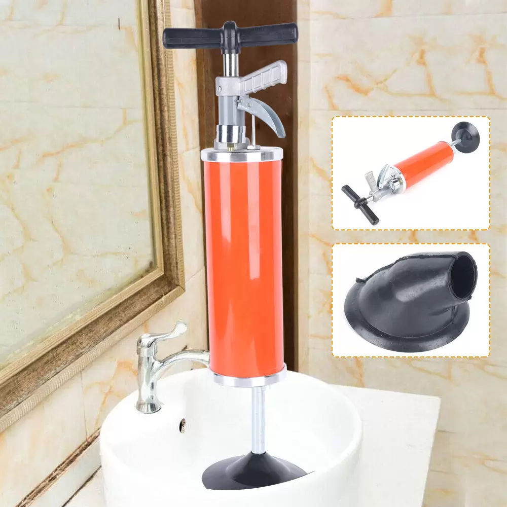 High Pressure Tube Excavator Suction Bell Drain Cleaner 0.7MPa Aluminum Alloy Base Universal High Pressure Tool High Pressure Tube Excavator Suction Bell Drain Cleaner 0.7MPa Aluminum Alloy Base Universal High Pressure Tool