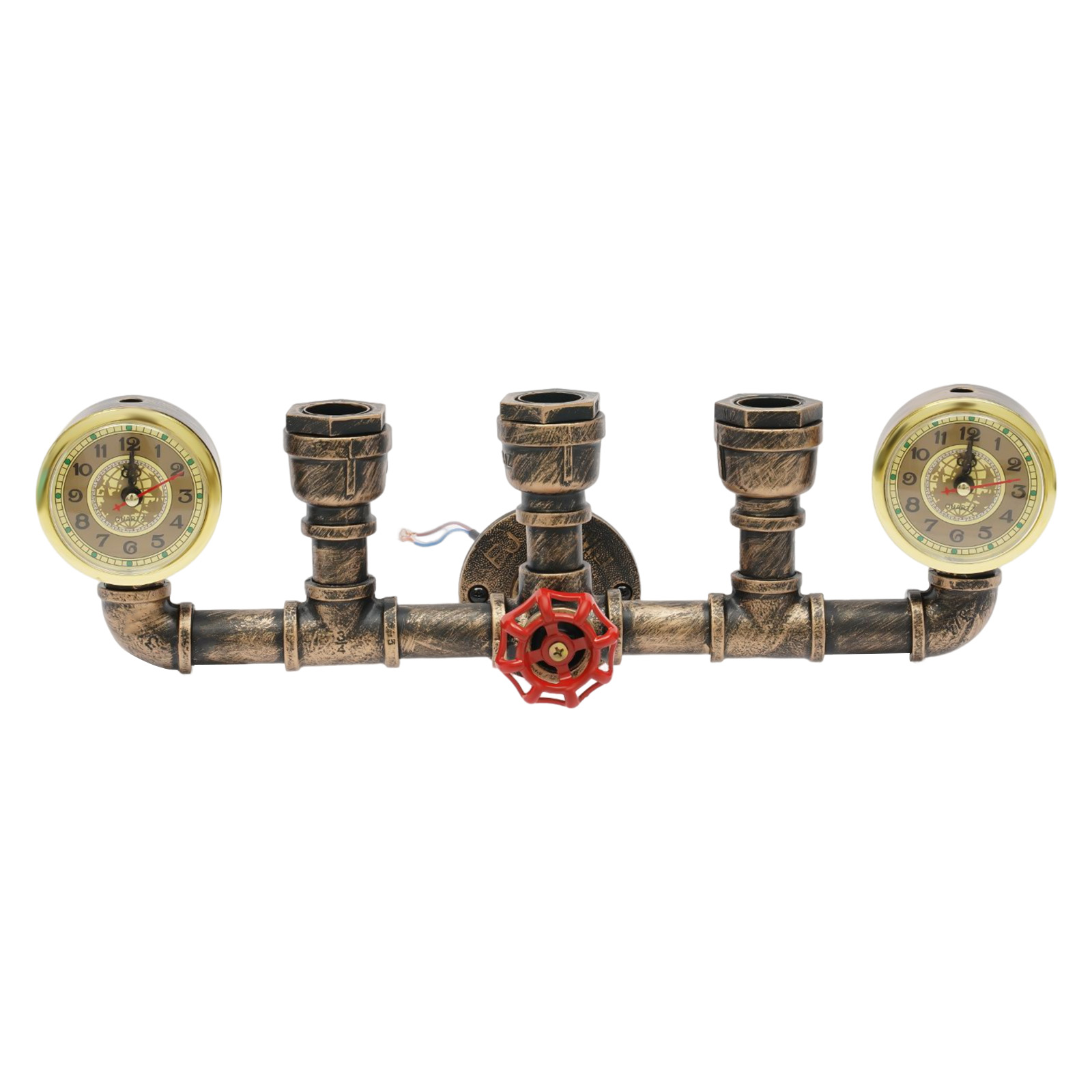 Retro Wall Sconce, Vintage Industrial Wall Sconce, Wall Lighting, Lighting Area: 5-10㎡, 25*10*14cm, Bronze