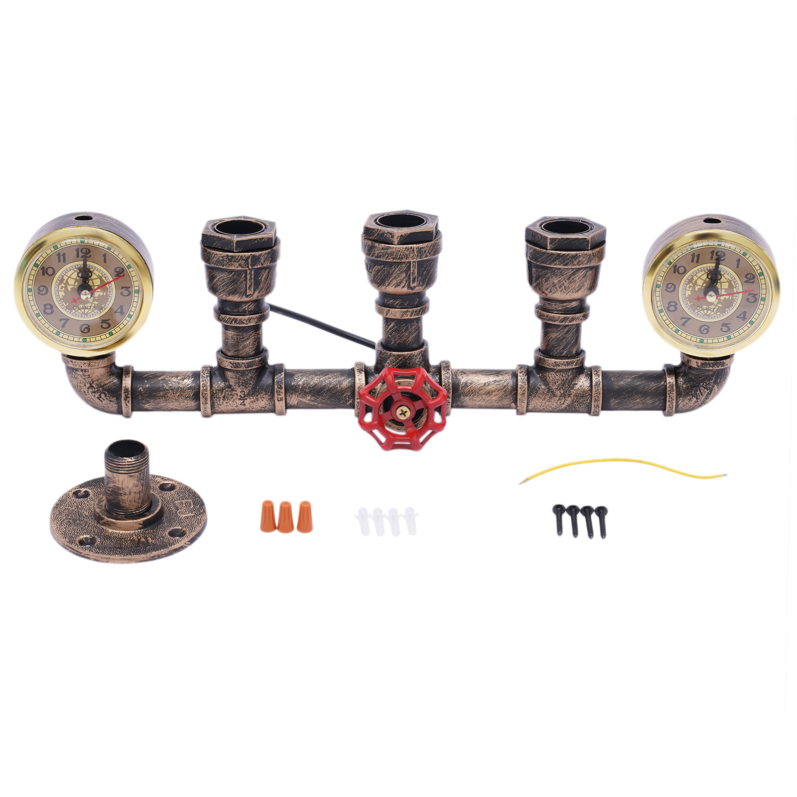 Retro Wall Sconce, Vintage Industrial Wall Sconce, Wall Lighting, Lighting Area: 5-10㎡, 25*10*14cm, Bronze Retro Wall Sconce, Vintage Industrial Wall Sconce, Wall Lighting, Lighting Area: 5-10㎡, 25*10*14cm, Bronze