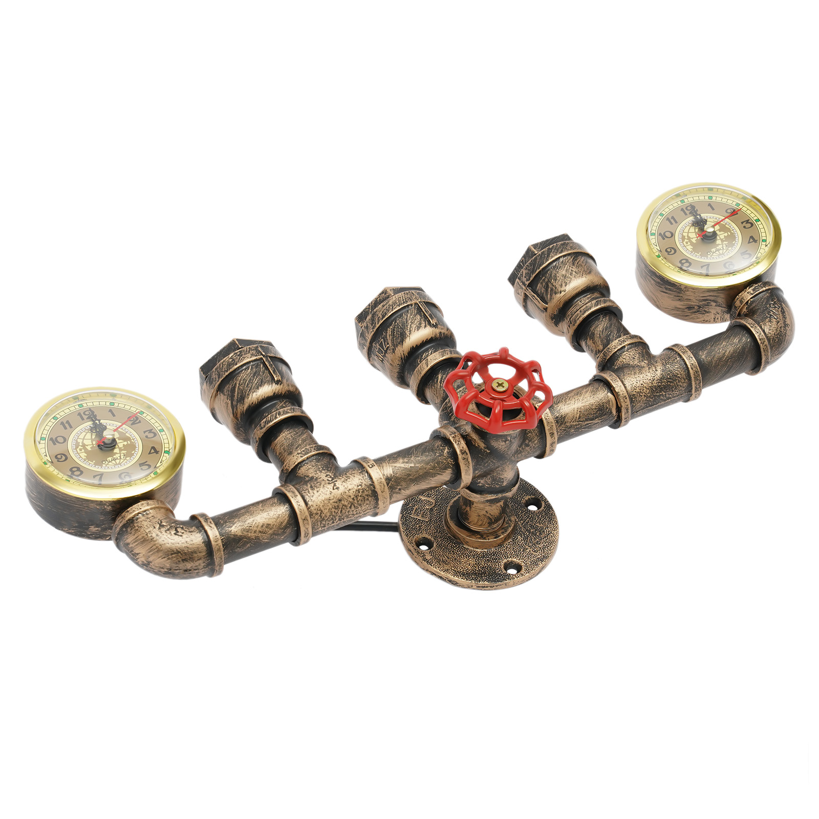 Retro Wall Sconce, Vintage Industrial Wall Sconce, Wall Lighting, Lighting Area: 5-10㎡, 25*10*14cm, Bronze Retro Wall Sconce, Vintage Industrial Wall Sconce, Wall Lighting, Lighting Area: 5-10㎡, 25*10*14cm, Bronze