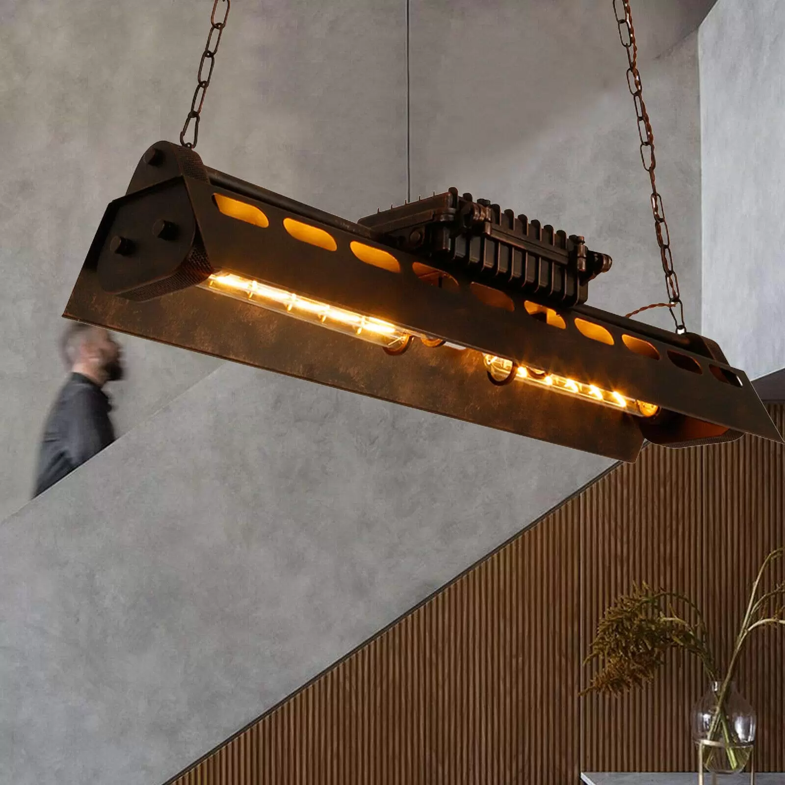 Vintage Retro Industrial Metal Chandelier Retro-industrial Style Chandelier Adjustable Cable Diameter 78cm Perfect for Restaurants Bars Cafes Vintage Retro Industrial Metal Chandelier Retro-industrial Style Chandelier Adjustable Cable Diameter 78cm Perfect for Restaurants Bars Cafes