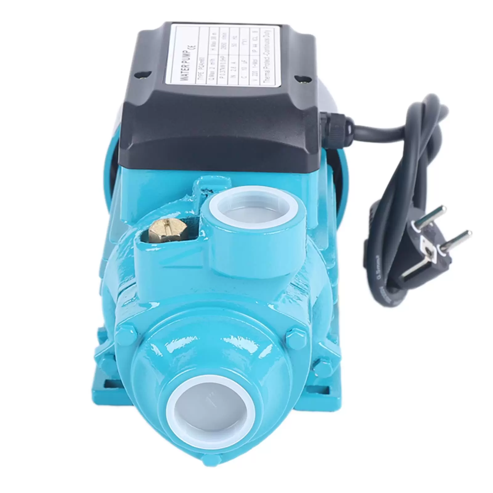 Water pump 220 V - 38 m - 2 m3/h - Electric water pump - 370 W - 10 bar Water pump 220 V - 38 m - 2 m3/h - Electric water pump - 370 W - 10 bar