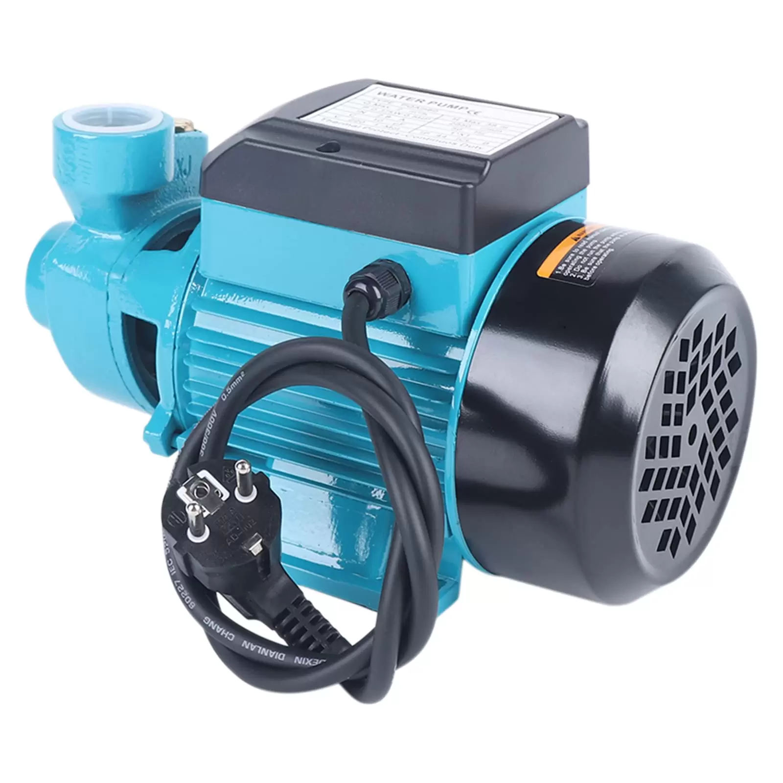 Water pump 220 V - 38 m - 2 m3/h - Electric water pump - 370 W - 10 bar