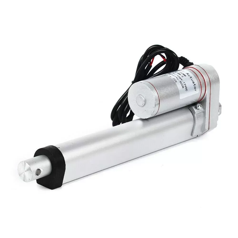 900N Dc12V Linear Actuator Linear Actuator Drive Linear Motor 330Lbs/150Kg Remote Control Electric Motor 10mm/s Water-proof Heavy Duty