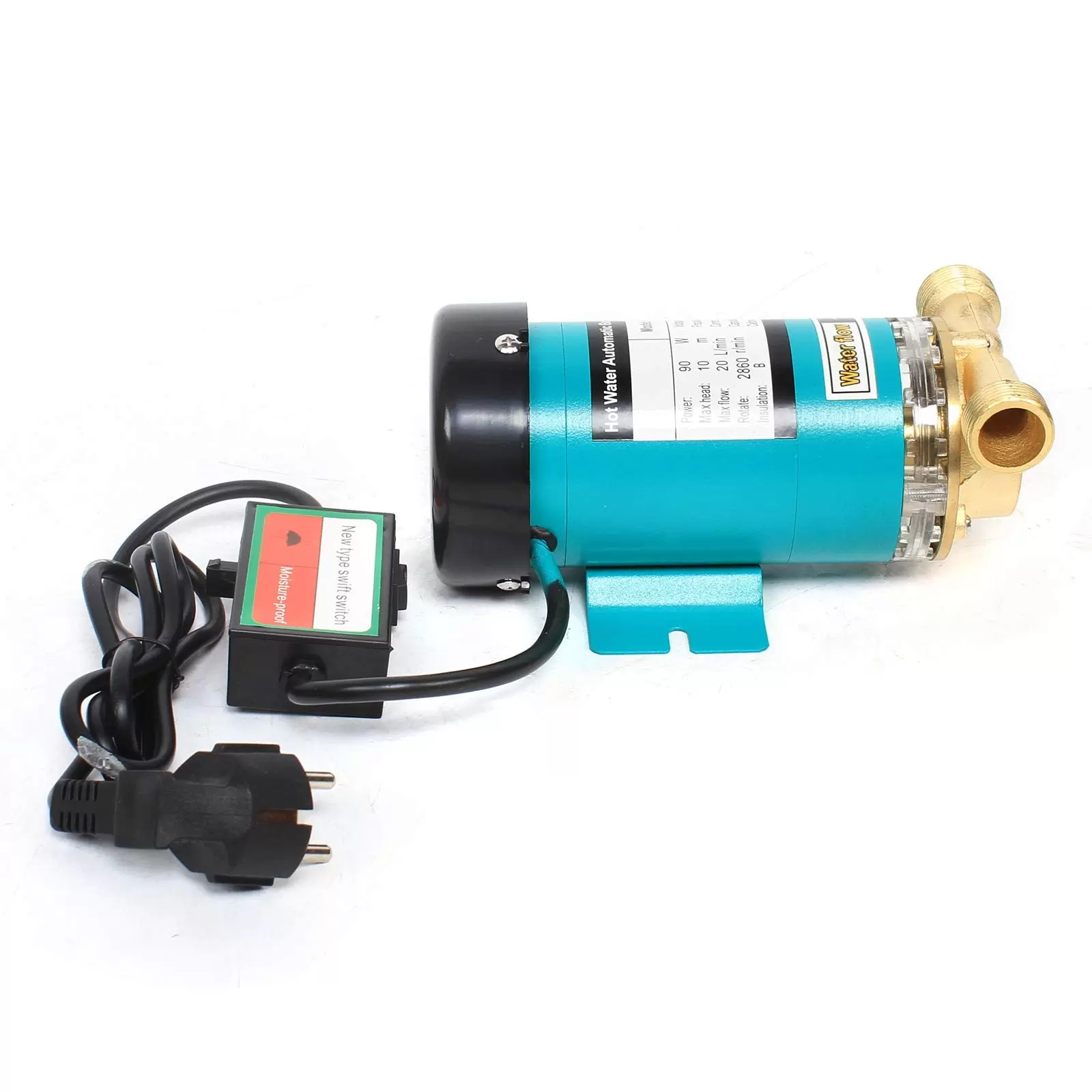 90w 220v Pressure Pump Water Pump For Garden Water System Pump 2850 Rpm For Your Showe Faucets Washing Machines Kettles 90w Clg12-8 Pump