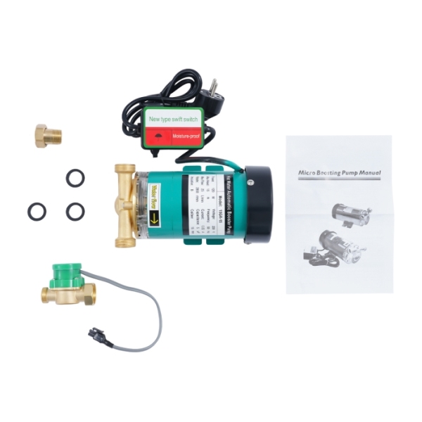 120W Hot Water Pump Automatic Household Water Pump Garden Water Pump 25L/min Used to Pump Water in the Garage to Fill Ponds
