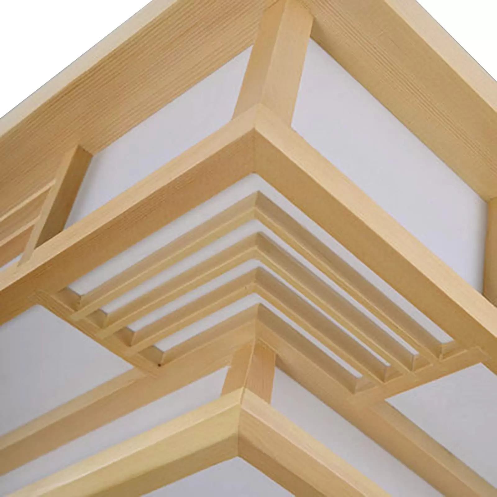 Japanese LED Ceiling Light, Solid Wood Ceiling Light, Creative Geometry, Living Room Bedroom Ceiling Lamp Japanese LED Ceiling Light, Solid Wood Ceiling Light, Creative Geometry, Living Room Bedroom Ceiling Lamp