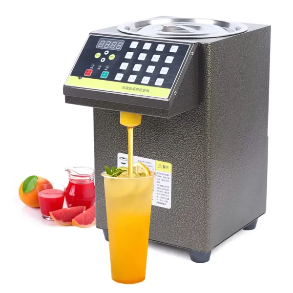 8.5L 360W fruit quantitative machine for milk tea, bakery, cafeteria, cafe.