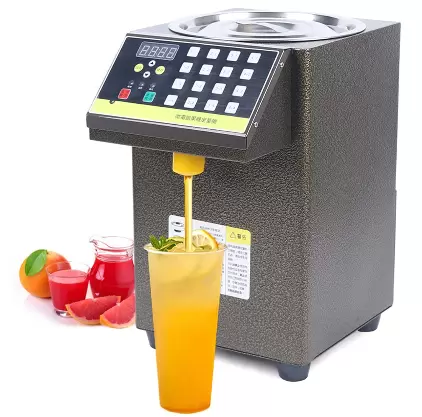 8.5L 360W fruit quantitative machine for milk tea, bakery, cafeteria, cafe.