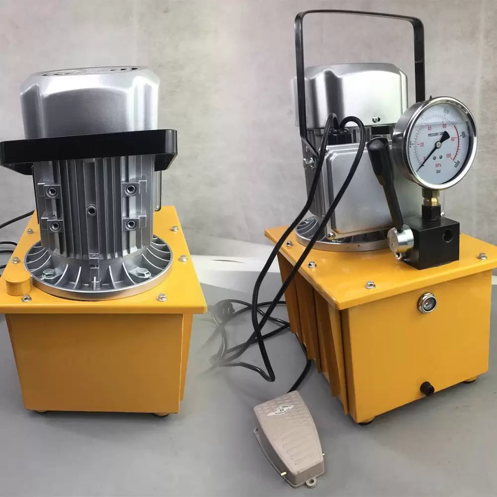 750W 0.6 L/min Electric Driven Hydraulic Pump Machine 2-70Mpa Jack Split Hydraulic Pump with Manual Valve to Control the Return Oil 750W 0.6 L/min Electric Driven Hydraulic Pump Machine 2-70Mpa Jack Split Hydraulic Pump with Manual Valve to Control the Return Oil