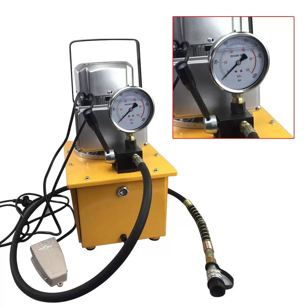 750W 0.6 L/min Electric Driven Hydraulic Pump Machine 2-70Mpa Jack Split Hydraulic Pump with Manual Valve to Control the Return Oil 750W 0.6 L/min Electric Driven Hydraulic Pump Machine 2-70Mpa Jack Split Hydraulic Pump with Manual Valve to Control the Return Oil