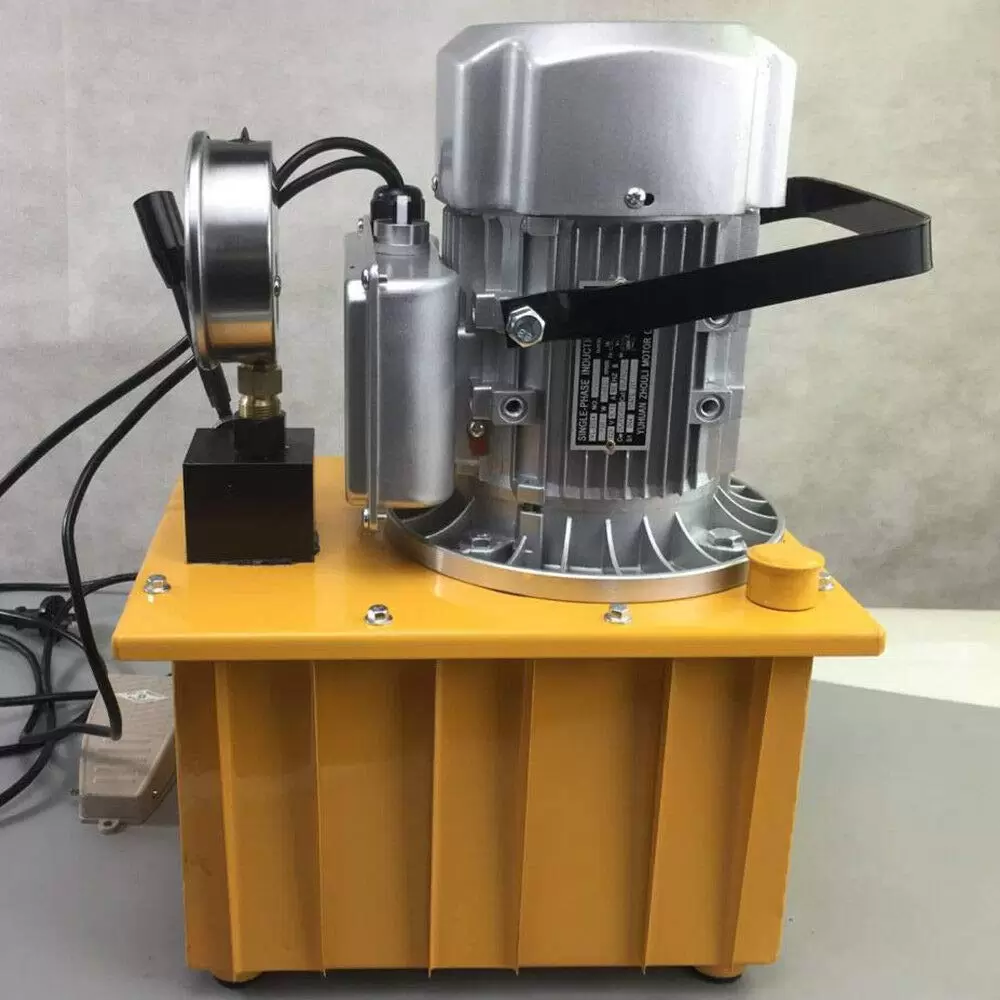 750W 0.6 L/min Electric Driven Hydraulic Pump Machine 2-70Mpa Jack Split Hydraulic Pump with Manual Valve to Control the Return Oil 750W 0.6 L/min Electric Driven Hydraulic Pump Machine 2-70Mpa Jack Split Hydraulic Pump with Manual Valve to Control the Return Oil