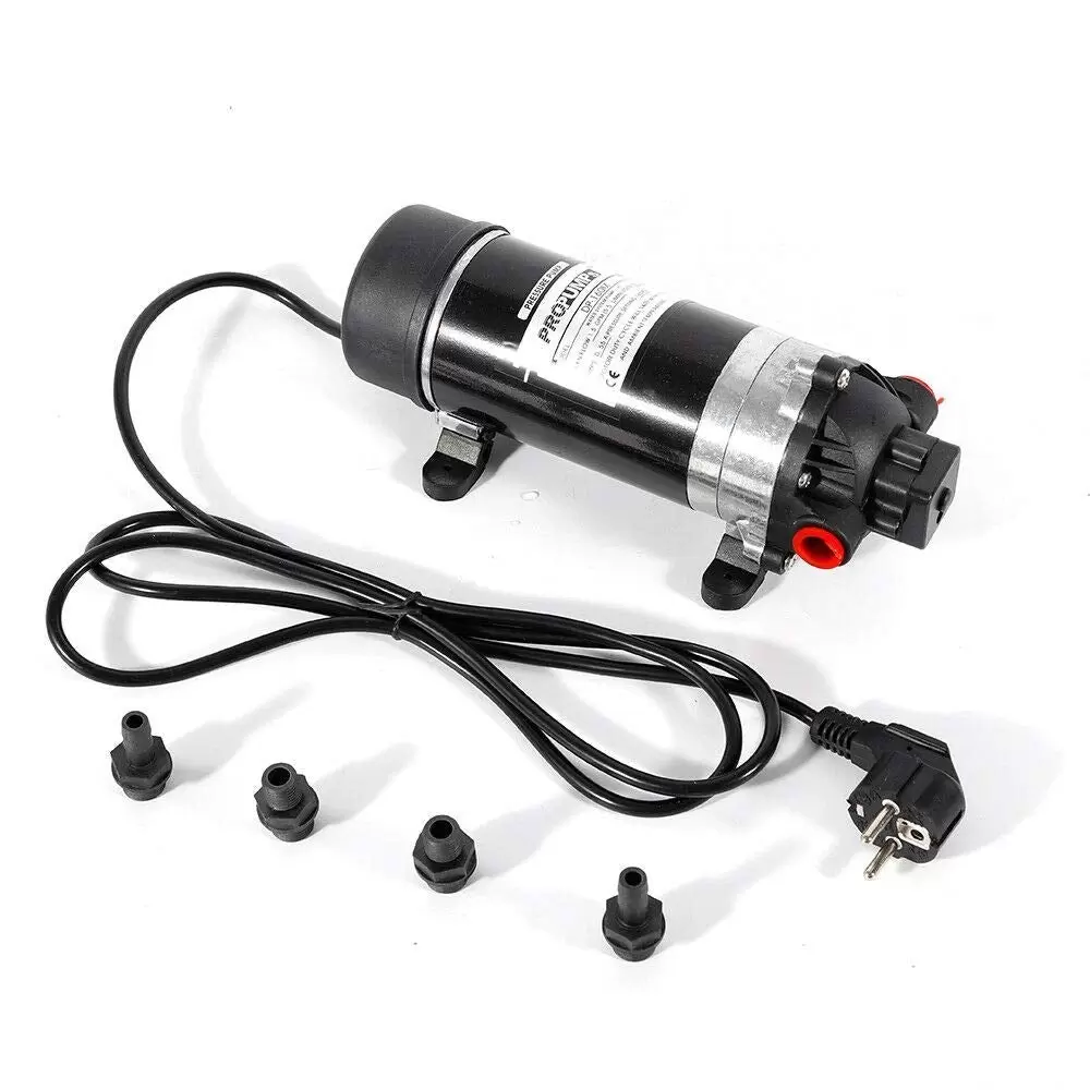 Self-Priming Water Pump, 220V 5.5L/min 3 Chamber Pressure Pump 90 PSI Max for Water Cleaning, Filter Machine, DP-160M