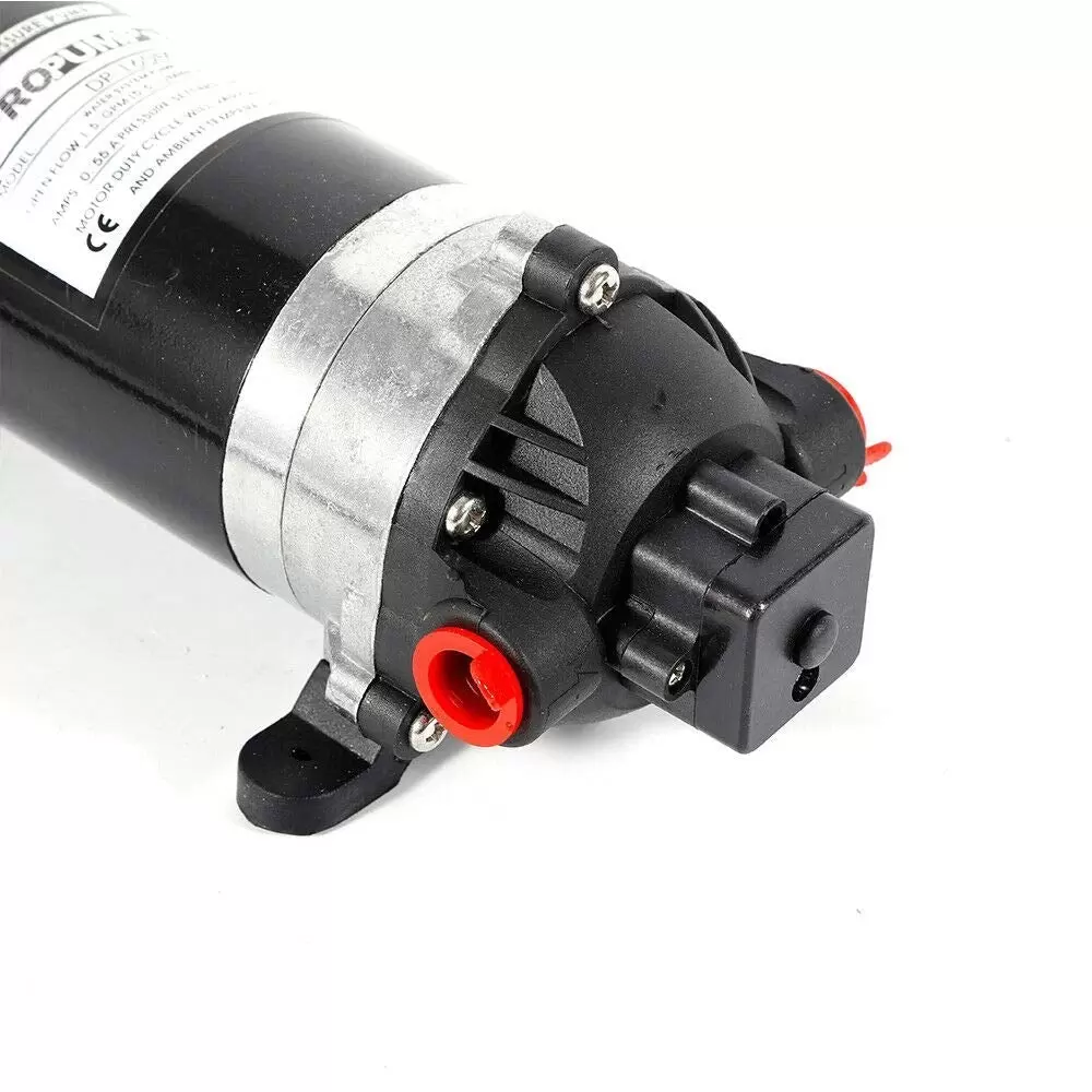 Self-Priming Water Pump, 220V 5.5L/min 3 Chamber Pressure Pump 90 PSI Max for Water Cleaning, Filter Machine, DP-160M