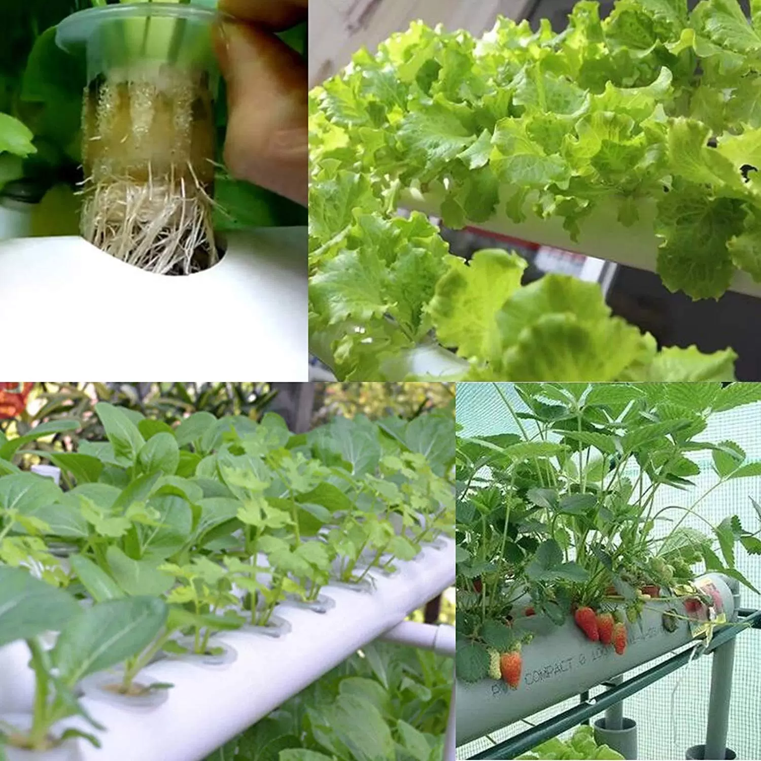 PVC Hydroponic Grow Kit - Hydroponic Grow System - Hydroponic Grow Kit - 3 Layers - 108 Slots - 12 Tubes PVC Hydroponic Grow Kit - Hydroponic Grow System - Hydroponic Grow Kit - 3 Layers - 108 Slots - 12 Tubes