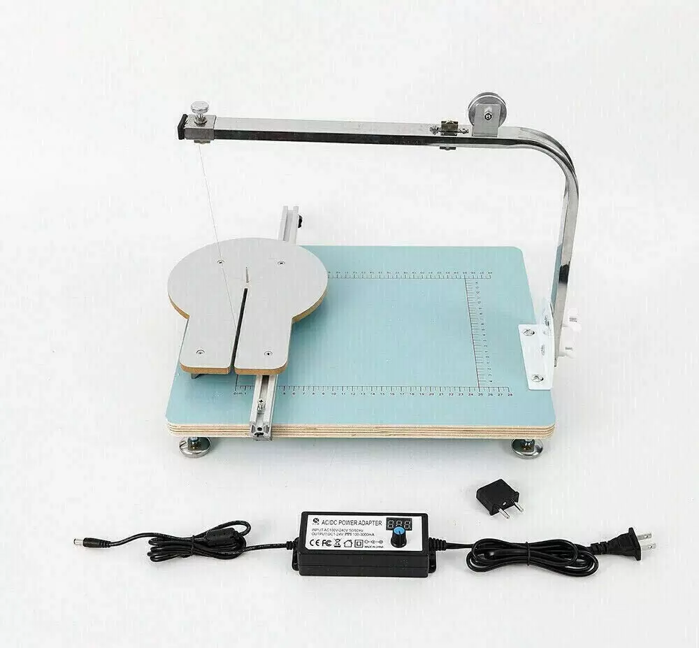220V 15.4*13*9.8in Electric Hot Wire Styrofoam Cutter Sponge Cutting Machine Durable and Stable Foam Cutting Machine