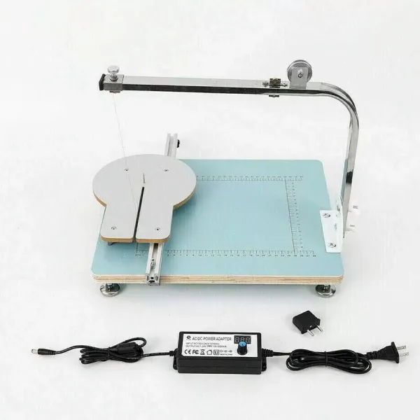 220V 15.4*13*9.8in Electric Hot Wire Styrofoam Cutter Sponge Cutting Machine Durable and Stable Foam Cutting Machine