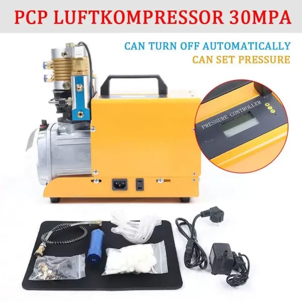 1800W 30Mpa Electric Compressed Air Compressor High Pressure Air Compressor High Pressure Air Pump