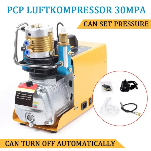 1800W 30Mpa Electric Compressed Air Compressor High Pressure Air Compressor High Pressure Air Pump