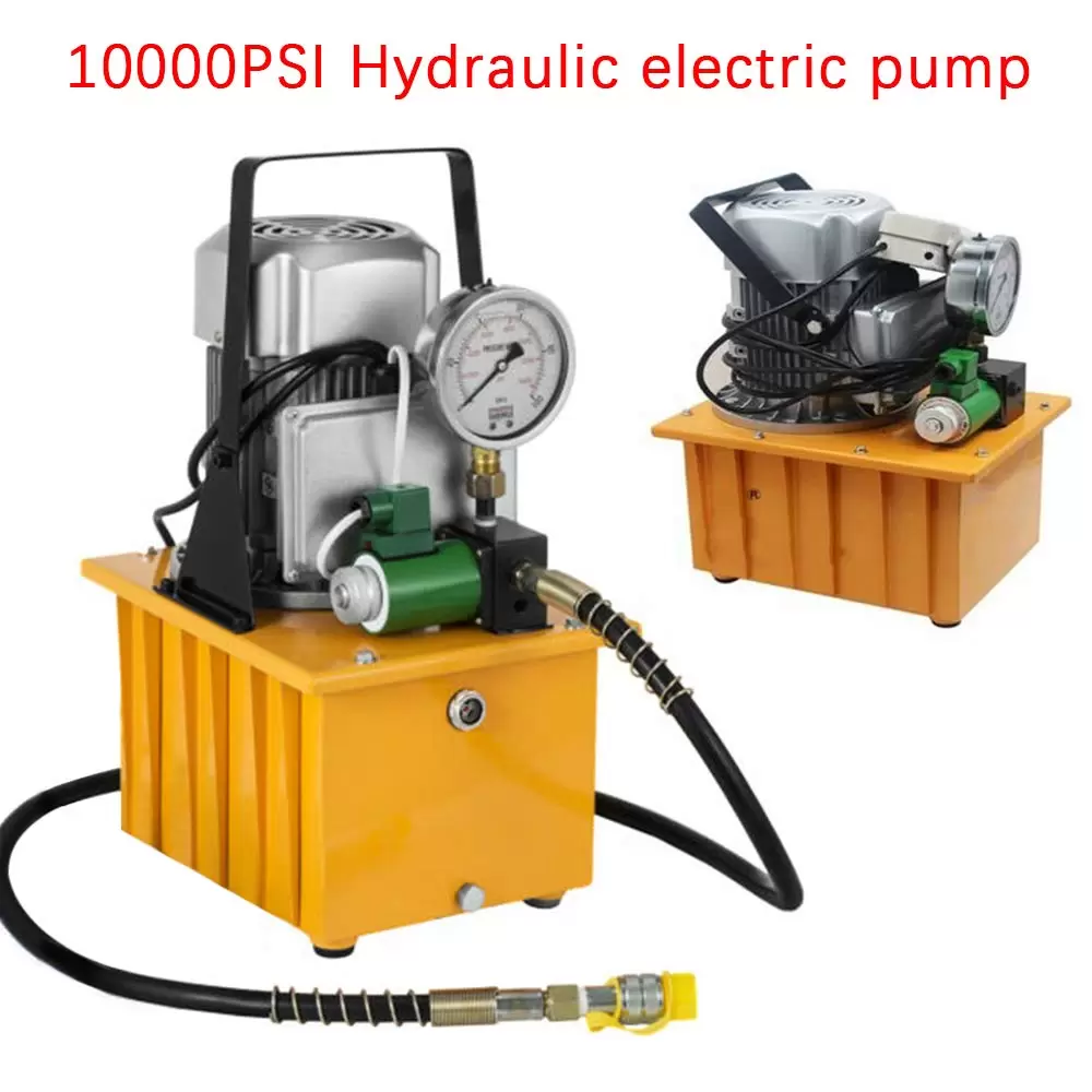 750 W Electric Hydraulic Pump 700 Bar Hydraulic Pump with Magnetic Valve 750 W Electric Hydraulic Pump 700 Bar Hydraulic Pump with Magnetic Valve