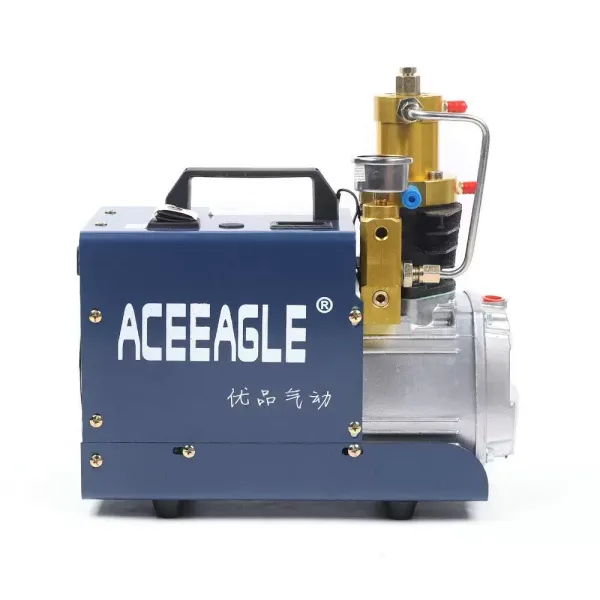 PCP Air Compressor High Pressure Air Compressor PCP Airgun Scuba Air Pump High Pressure Air Compressor 300 Bar 4500 PSI Automatic 1800W