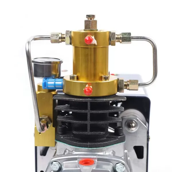 PCP Air Compressor High Pressure Air Compressor PCP Airgun Scuba Air Pump High Pressure Air Compressor 300 Bar 4500 PSI Automatic 1800W