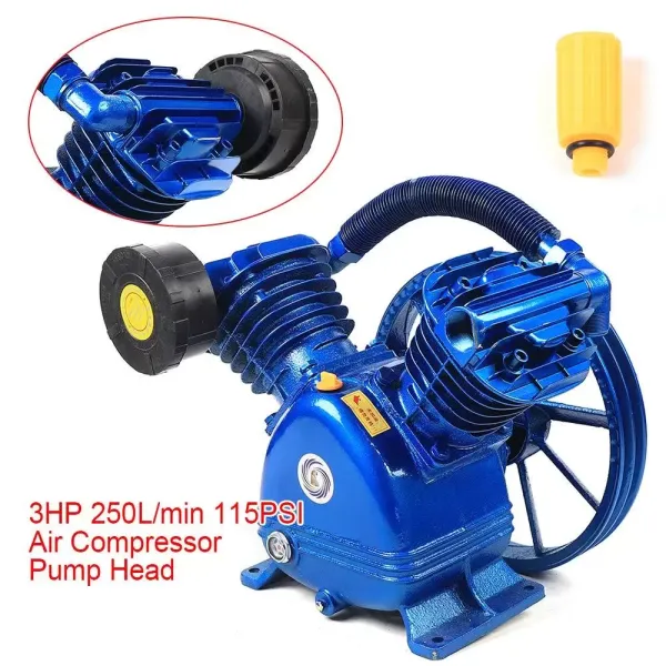 DFV-0.6/8 2-cylinder V-type air compressor 600 l/min 4 kW 21 cfm 115 PSI