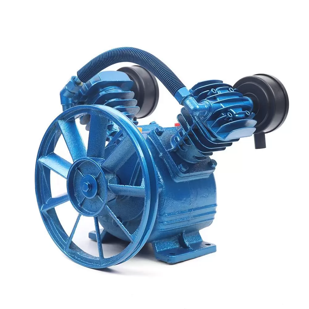 1500W 115PSI 2HP V-Style Doppelzylinder Air Compressor Pump 2 Piston Air Compressor Head Pump V Style Twin Cylinder Single Stage 2HP 115PSI 1500W 115PSI 2HP V-Style Doppelzylinder Air Compressor Pump 2 Piston Air Compressor Head Pump V Style Twin Cylinder Single Stage 2HP 115PSI